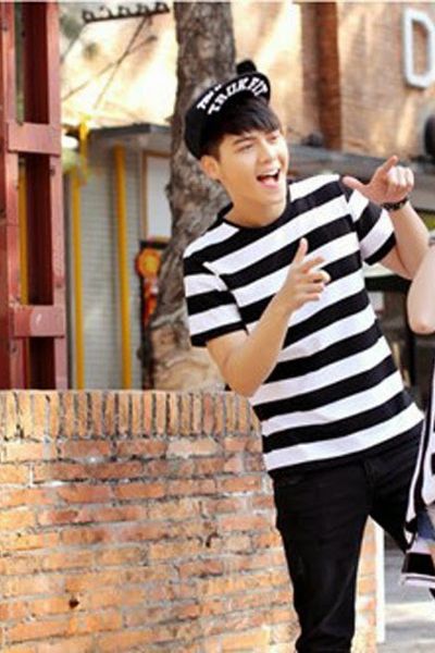 Áo thun sọc couple - mc085 ms1241 giá 1 cái