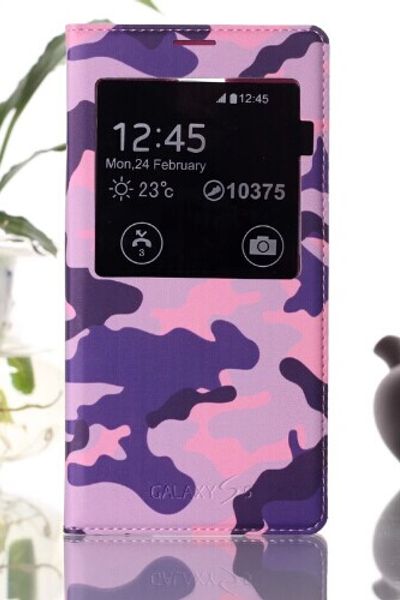 Bao da galaxy s5 cảm ứng hoa văn