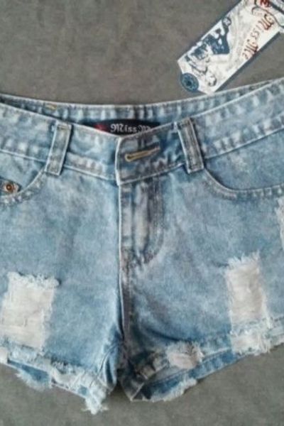 Quần short jean nữ trẻ trung đẹp giá rẻ