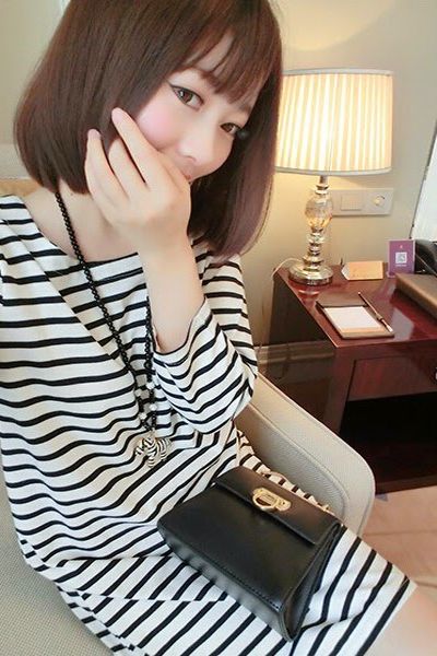 Đầm thun sọc cột nơ lưng - 0925