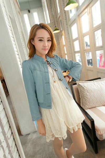 Khoác jean xếp ly tt439 - 150