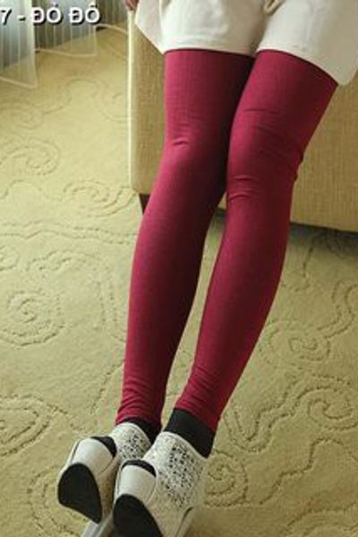Leggign trơn 1 túi nhỏ phía trước