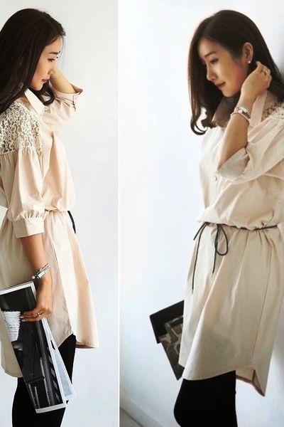 Đầm sơmi hàn quốc - 0687