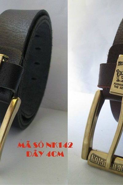 Dây nịt nam da bò nguyên miếng