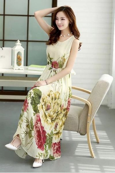 Chuyên sỉ đầm maxi