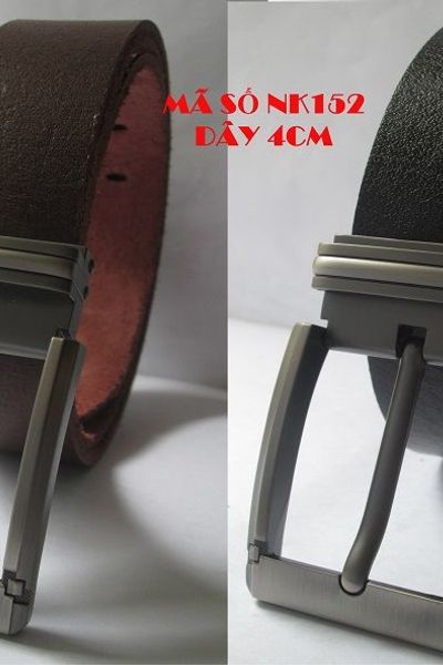 Dây nịt nam da bò nguyên miếng 03