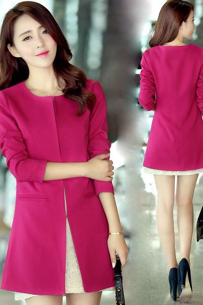 Áo khoác vest blazer thu đông msak0208