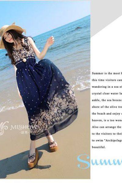 Chuyên sỉ maxi họa tiết hoa lá