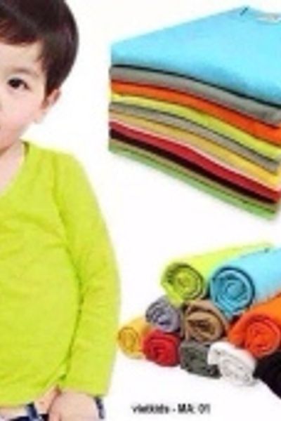 Áo thun dài tay f21 cổ tim cổ tròn