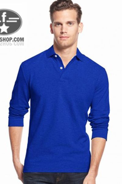chuyên sỉ - lẻ áo thun polo tay dài nam facioshop
