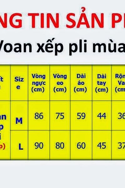 Áo voan xếp ly mivy ms0587