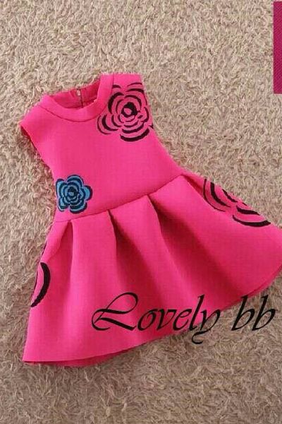 Đầm poly bé gái