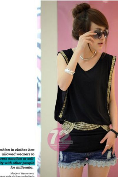Đầm korean style đính cườm