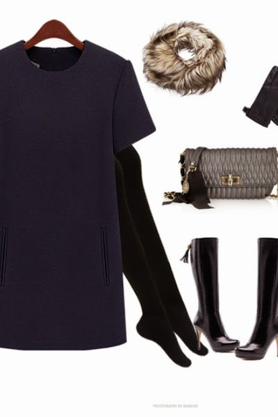 Đầm suông túi lenka ms0896