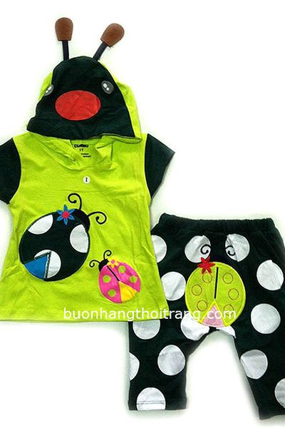 Bộ thun cumm thêu đắp con bọbg1051