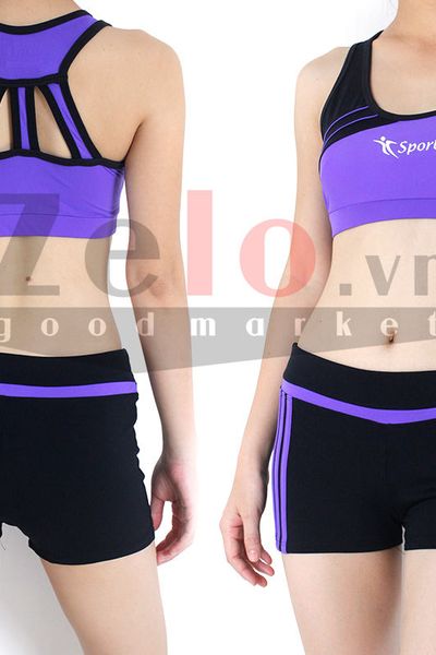 Xưởng may đồ tập thể dục thẩm mỹ gym yoga zumba aerobicchất liệu 4 chiều hàn quốc