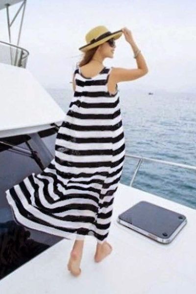Đầm maxi sọc yumi - mc145 ms1201