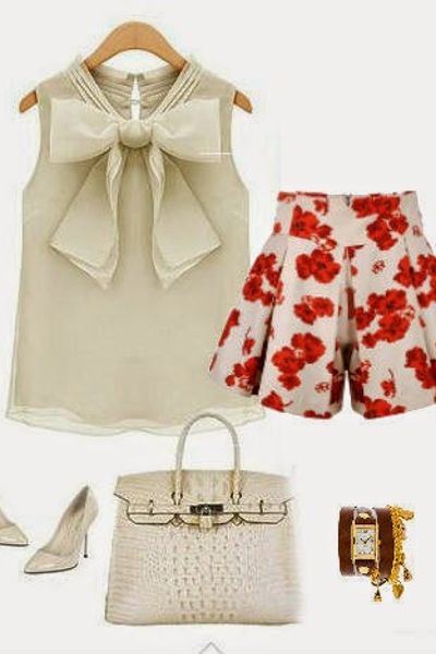 Áo voan chiffon thắt nơ miky - 0608