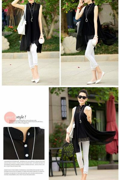 Áo voan cổ trụ bigsize ms0768