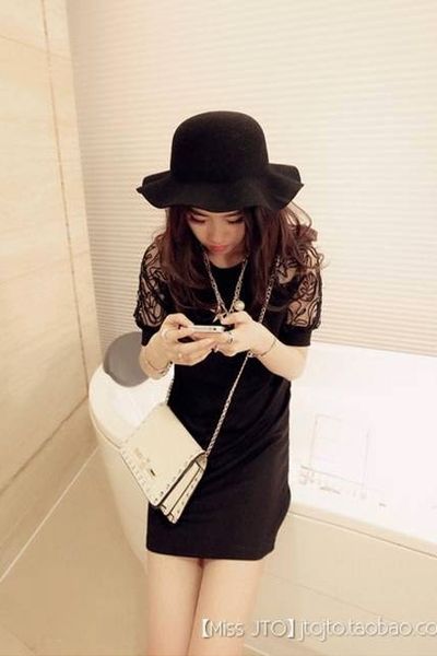 Đầm oversize tay ren xinh xắn - 0962