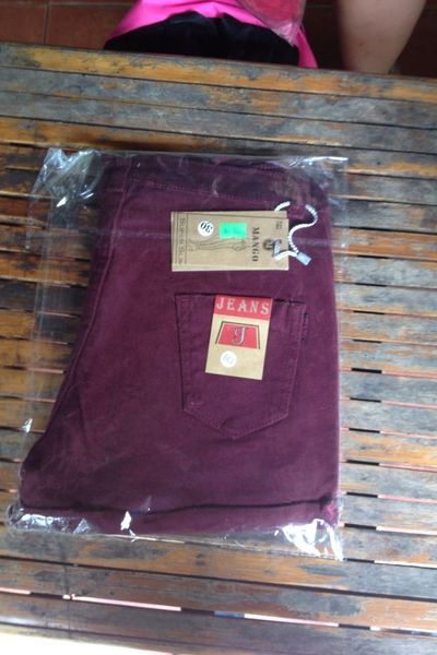 Quần short kaki nữ cạp cao