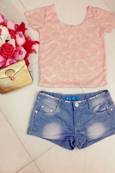 Áo thái lan croptop kiểu lưới 100 made in thailand