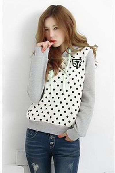 Áo khoác chấm bi 57 - ak0174