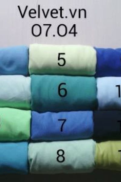 Áo thun trơn màu sắc đa dạng