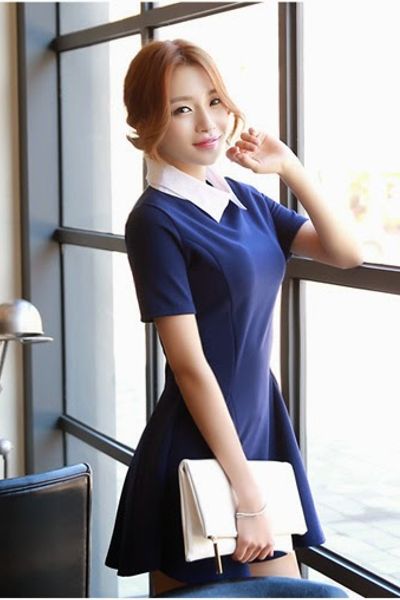 Đầm xòe cổ somi hana - mc129 ms1221