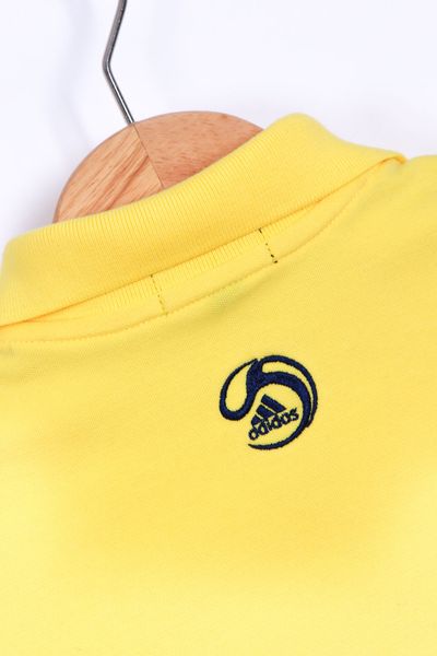 Áo adidas vàng 03 ri nhí 7 cái ri đại 5 cái