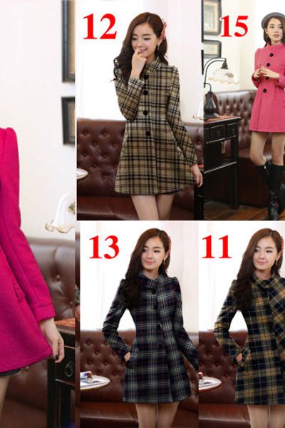 Áo khoác kiểu dễ thương hàn quốc caro sg66123-9370