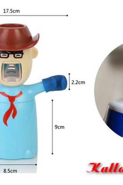 Dụng cụ lấy kem đánh răng tự động treo bàn chải