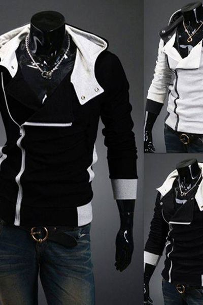 Áo khoác nam hàn quốc phối túi