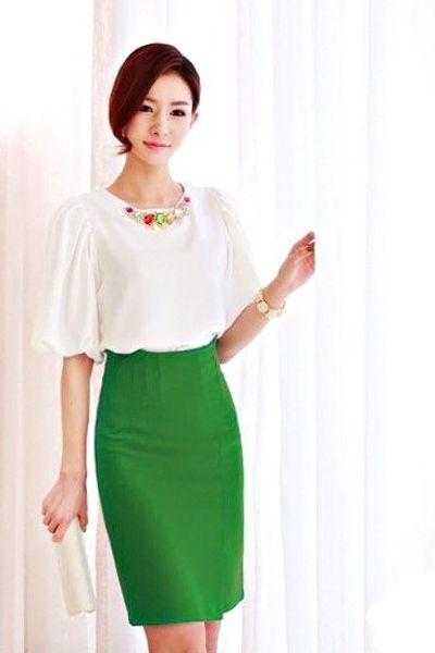Chuyên sỉ set áo váy trắng