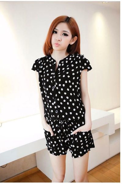 Jumpsuit chấm bi - mc109 ms1247