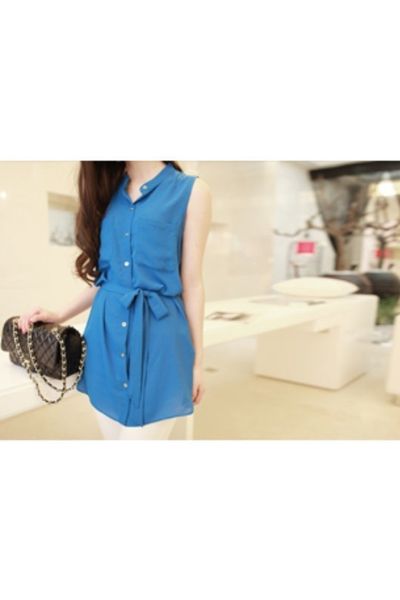 Áo voan xẻ tà av0951