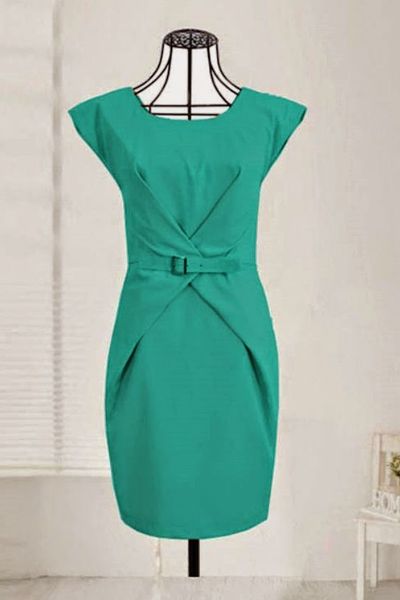 Đầm công sở yuri kèm nịt - 0469