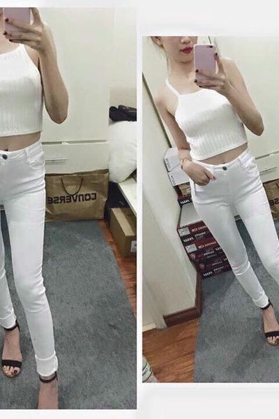 Quần kaki jean mango