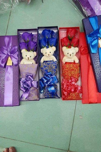 Hoa hồng sáp thơm 1500vnd