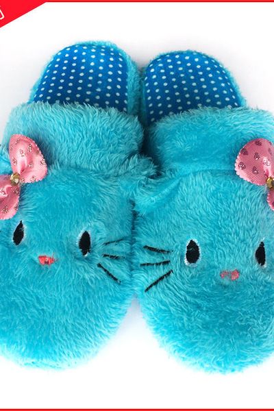 Dép bông nhung hello kitty xinh xắn đi trong nhà