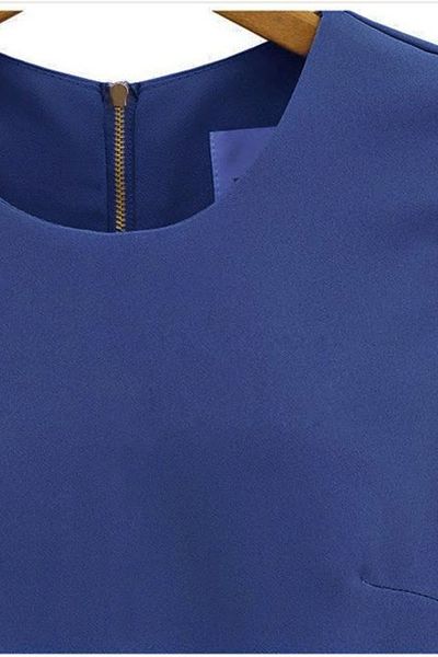 Jumpsuit dây kéo thời trang - 1421