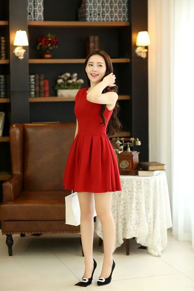 Đầm xòe tiểu thư dễ thương 99