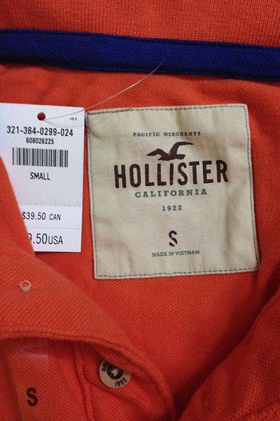 Bỏ sỉ áo thun nam hollister bao test