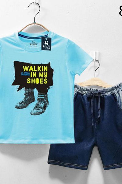 A17613 - bộ đôi chân max áo thun quần jean thunri 6size 8-14