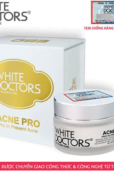 Kem trị mụn white doctors – acne pro