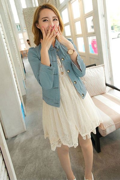 Khoác jean xếp ly tt439 - 150