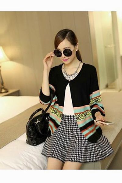 Áo khoác len colorful sắc màu - ak0142