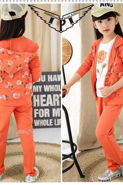 A17412 - 25/10set 3 hoa hồng bg nguyên bộ da cá áo thun cotton in nướcri 8size 1-8