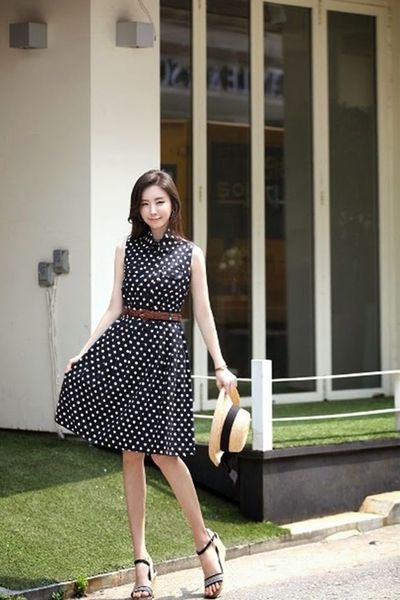Đầm bi phối túi thời trang - 150-gs1315