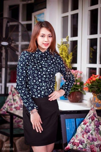 Áo somi nhung ngôi sao - 0256